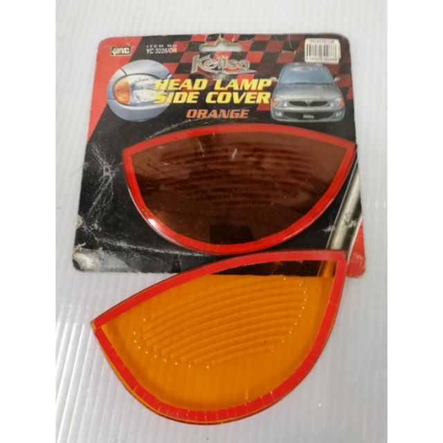 KELISA HEAD LAMP SIDE COVER ORANGE Shopee Malaysia