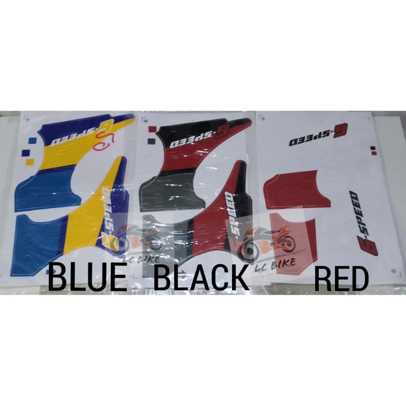 RXZ 6 SPEED LOWER COWLING STICKER SAMPAN STICKER BAJAK | Shopee Malaysia