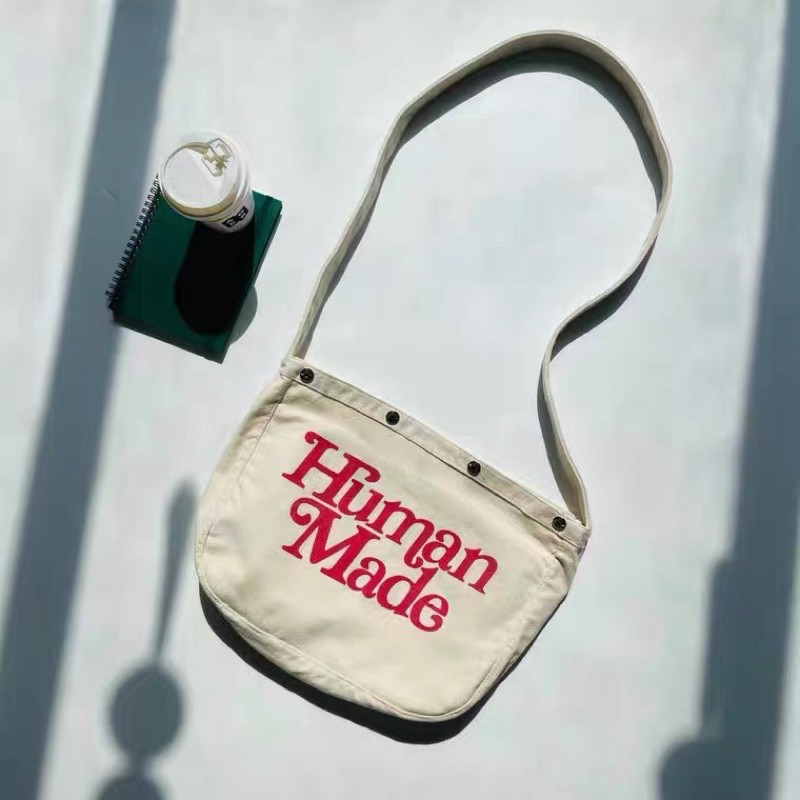 HUMAN MADE x GIRLS DON'T CRY DOUBLE-SIDED SLING BAG/MOTORCYCLE