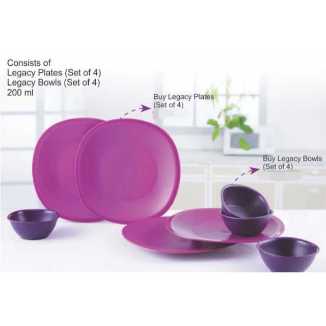 Tupperware, Dining, Tupperware Legacy Serving Containers Set