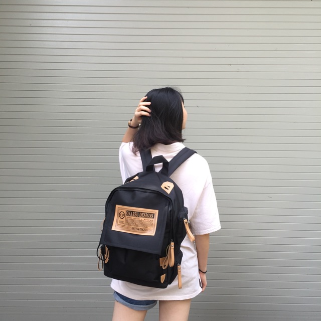 Backpack BOX WITH MANY COMPARTMENTS IN 4 COLORS | Shopee Malaysia