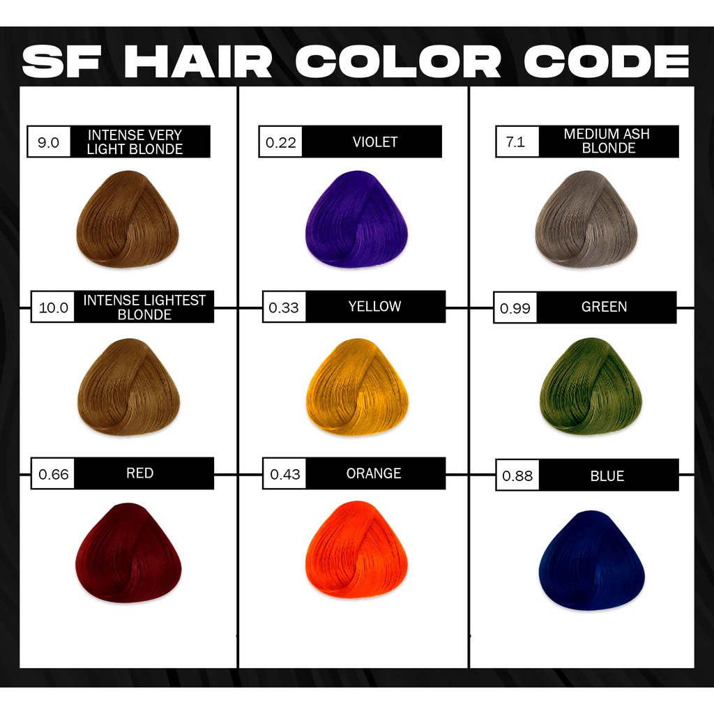 Secret Fragrance Hair Color PM 1ST FOR COLOR- OTHER 2nd version COLORS ...