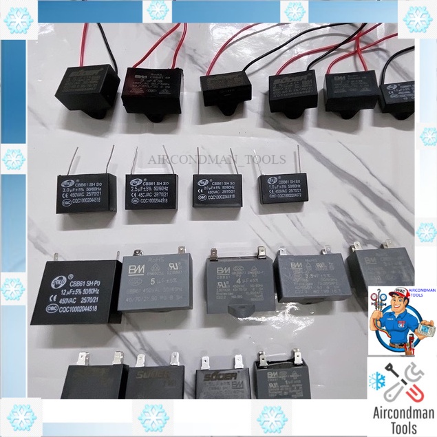 CBB61 ( PIN SOCKET / WAYAR / NEEDLE) capacitor fan blower aircond