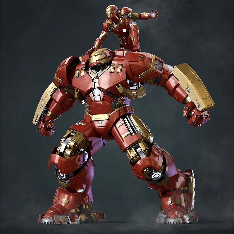 Iron store man figurine