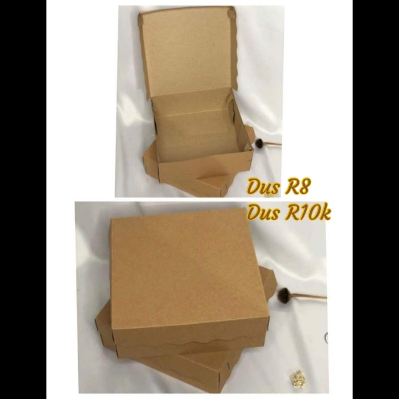 Kraft Box R8 R10k 350gsm brown lace brown lunch box | Shopee Malaysia