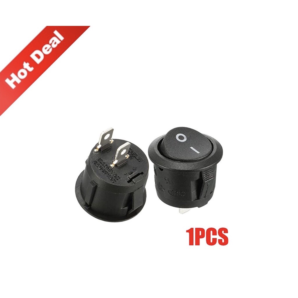 Universal Switch On/Off Round Button (1pcs) | Shopee Malaysia