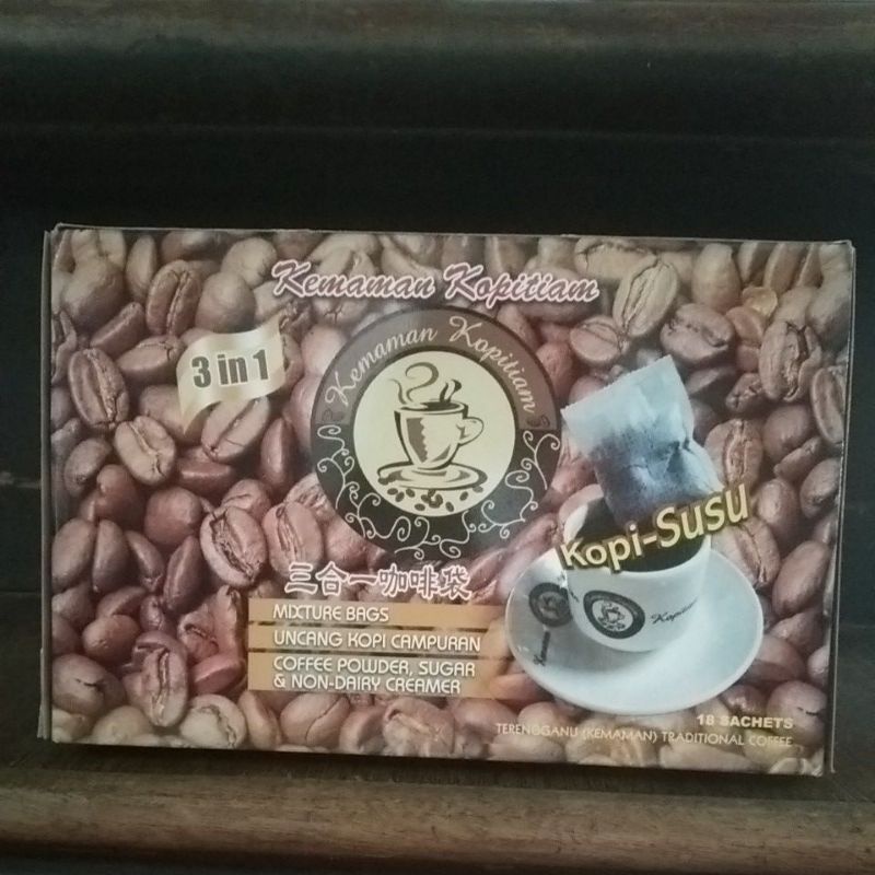 kemaman kopitiam 3in1 coffee Shopee Malaysia