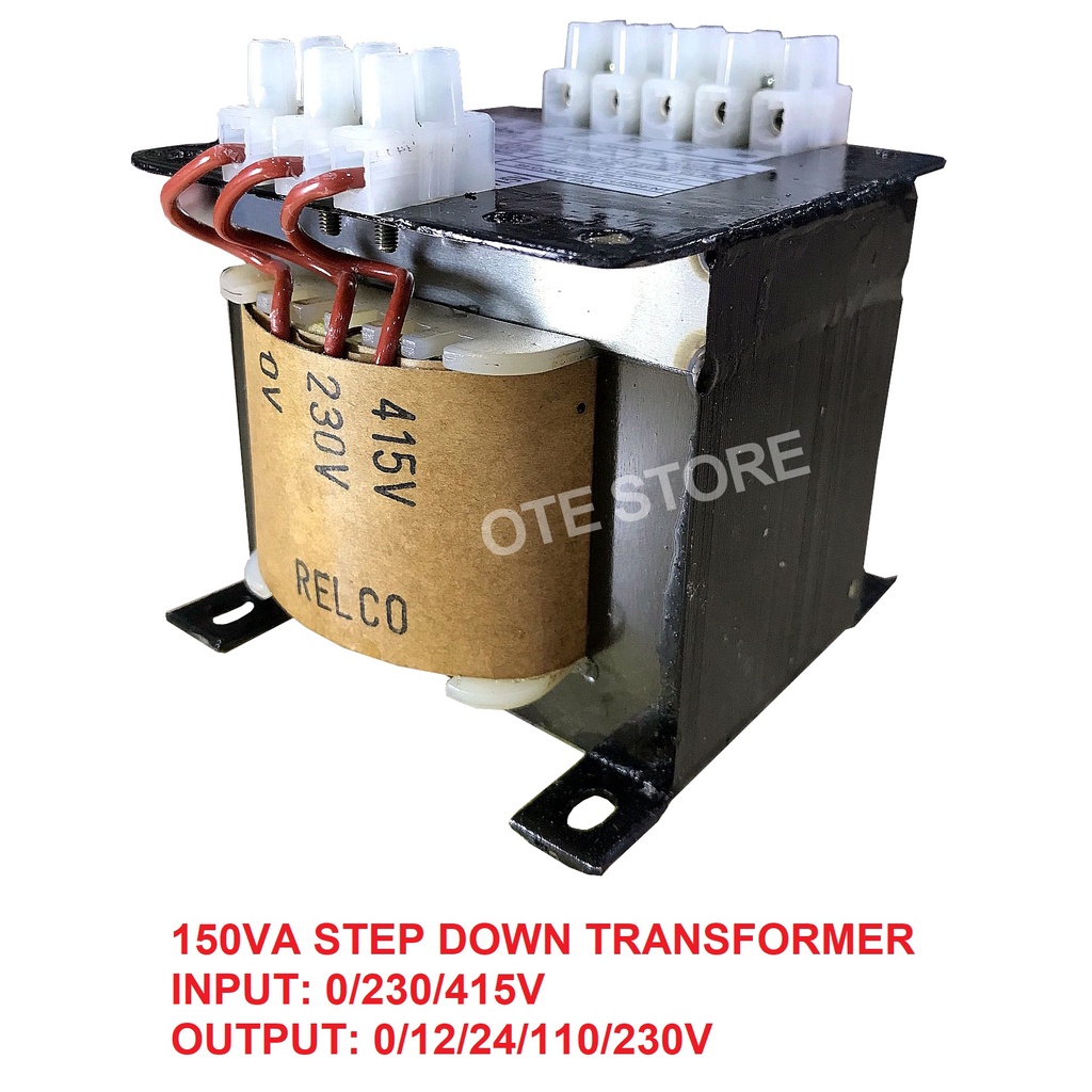 Step Down Power Transformers 150VA (Input Volt : AC 230/415V, Output ...