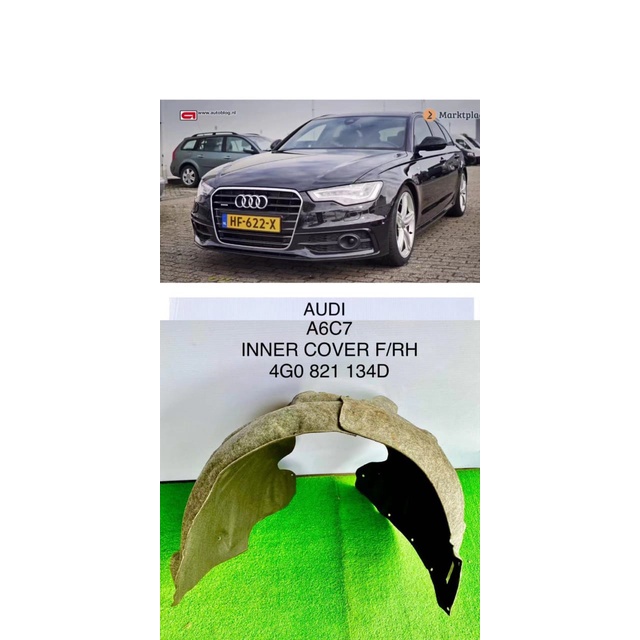 Front Passenger Side Fender For Audi A6 2005-2008 – Steel Primed Direct Replacement