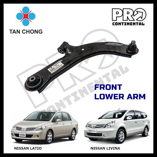 Genuine Tan Chong Nissan Livina Latio Front Lower Arm Shopee Malaysia