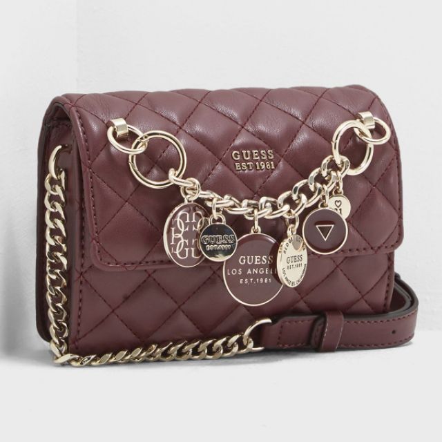GUESS VICTORIA QUILTED MINI CROSSBODY Shopee Malaysia