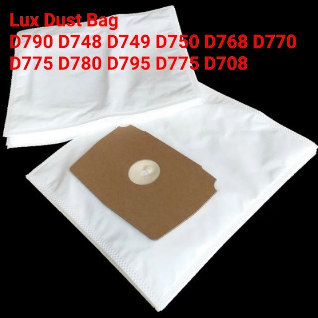 10 Sacs Aspirateur Electrolux LUX - Compatible D750, D770, D775, D780, D795