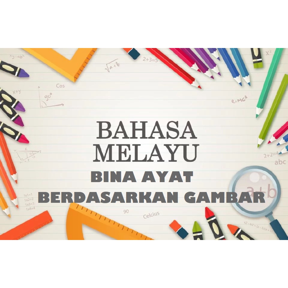 Latihan Bina Ayat Berdasarkan Gambar (Contoh Jawapan Disediakan) PDF ...