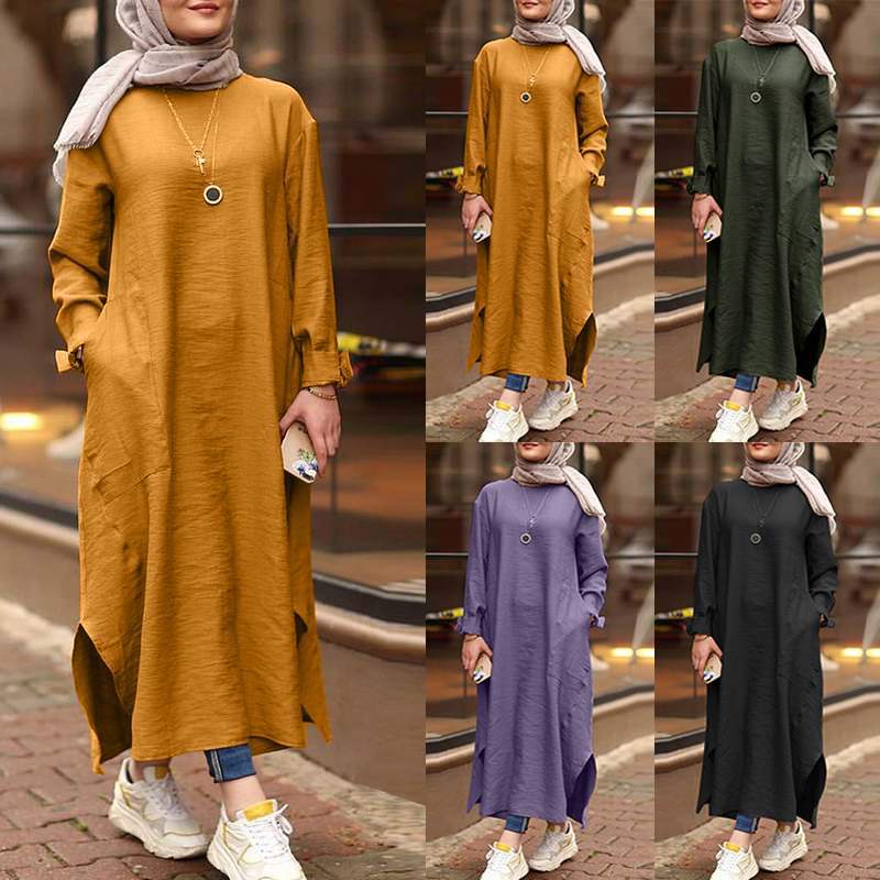 Maxi dress muslimah hotsell