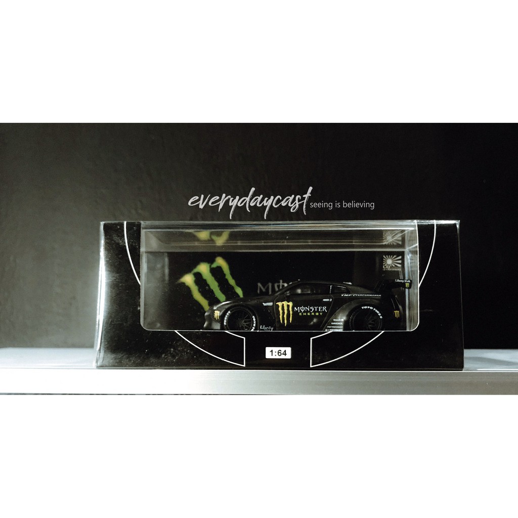 Time Model Nissan GTR R35 LB Works Monster Energy | Shopee Malaysia