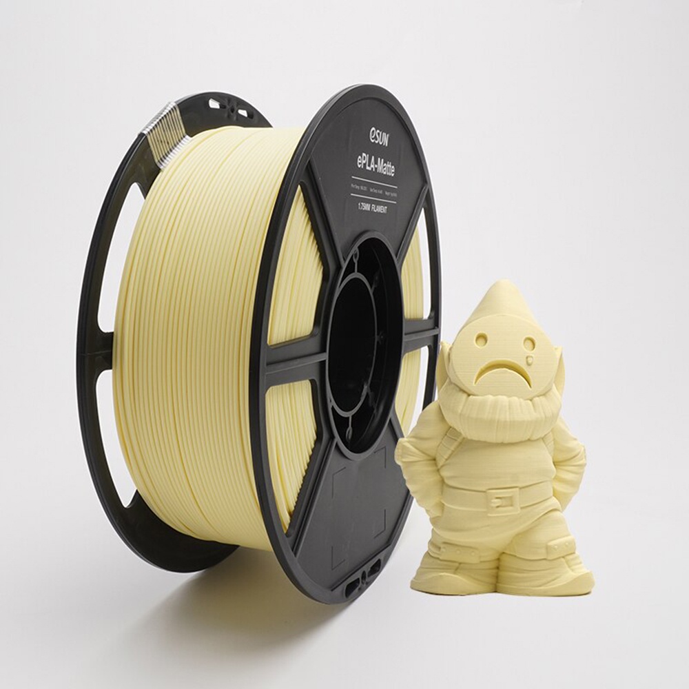 ESUN Matte PLA Filament 1.75mm, Low Density Matte 3D Printer PLA ...