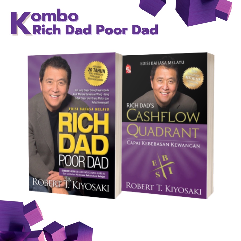 Rich Dad Poor Dad Edisi Ulang Tahun Ke 20 Robert Kiyosaki Shopee