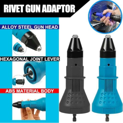 Riveter Adapter Electric Pull Rivet Conversion Adapter Fast Rivet Nut ...