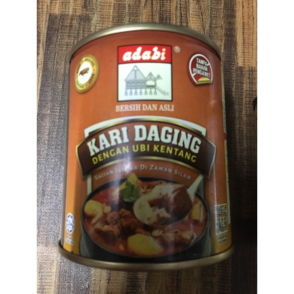 LAMB CURRY ADABI KARI KAMBING DALAM TIN KARI AYAM 280G Shopee Malaysia