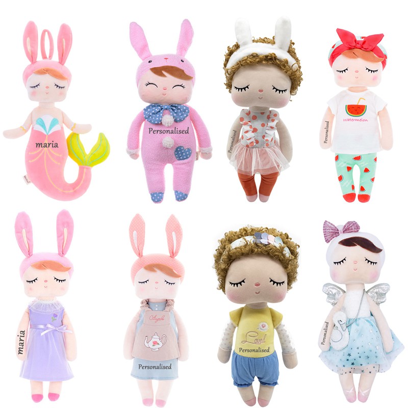 [personalised]Metoo Angela Metoo Doll For Girls Plush Stuffed &Animals ...