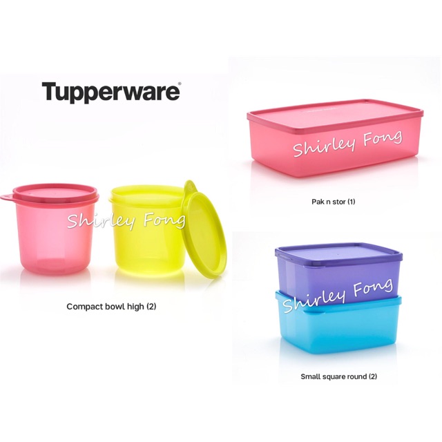 Tupperware Combo Set A (5pcs) | Shopee Malaysia