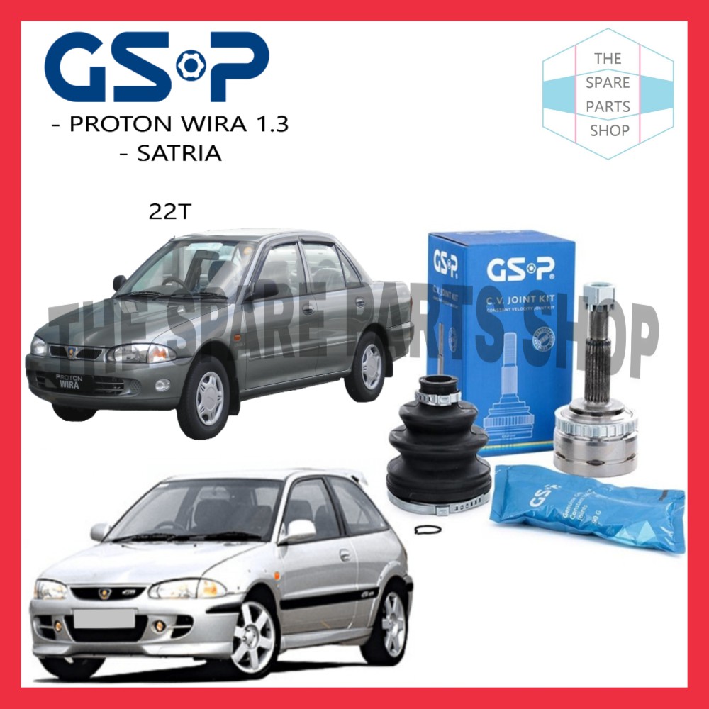 PROTON WIRA 1.3 SATRIA GSP CV JOINT (DRIVE SHAFT HEAD) Shopee Malaysia