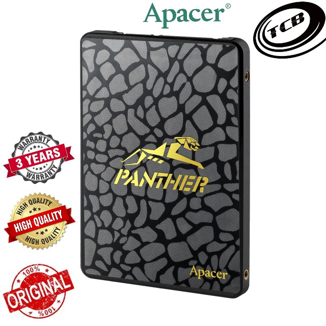 APACER 2.5 SSD PANTHER SATA III 120GB 240GB 480GB 512GB CAPACITY SOLID STATE DRIVES SSD COMPUTER LAPTOP PC STORAGE Shopee Malaysia