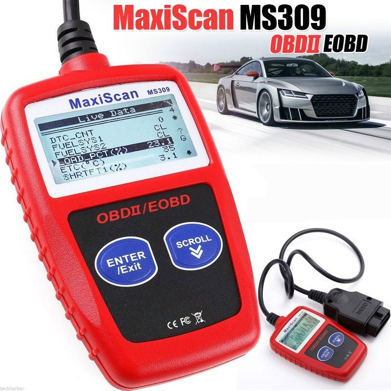 Maxiscan MS309 CAN BUS OBD2 car Code Reader EOBD OBD II Diagnostic Tool