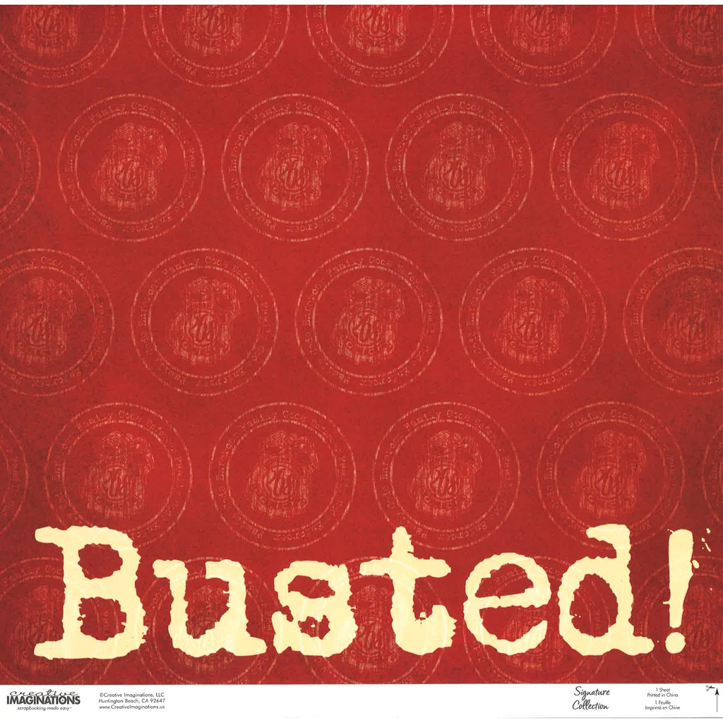 (BBW) Scrapbook Paper Signature Collection Busted (ISBN 26927207087