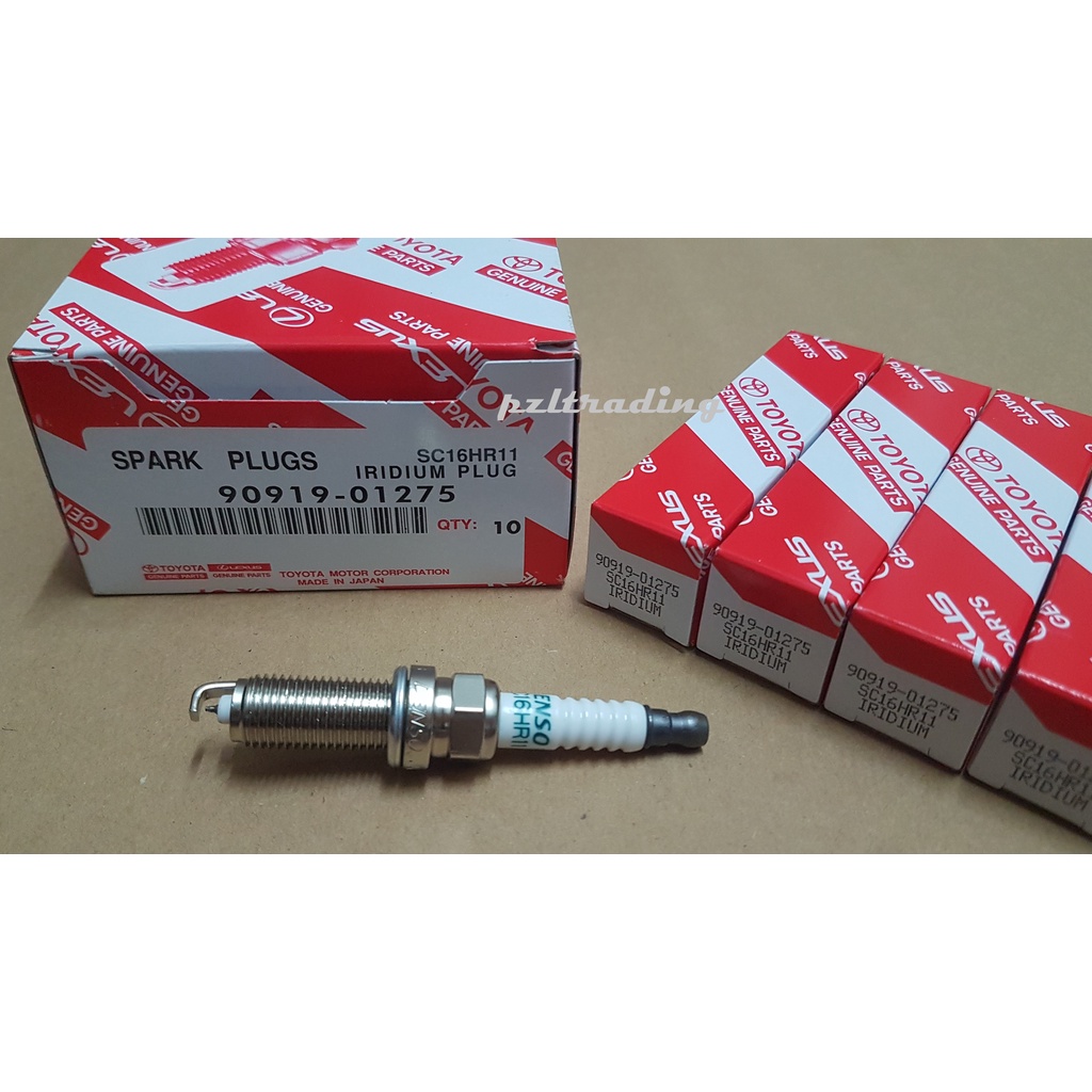 Toyota SC16HR11 Denso Iridium spark plug 90919-01275 Perodua Bezza 1.3 ...