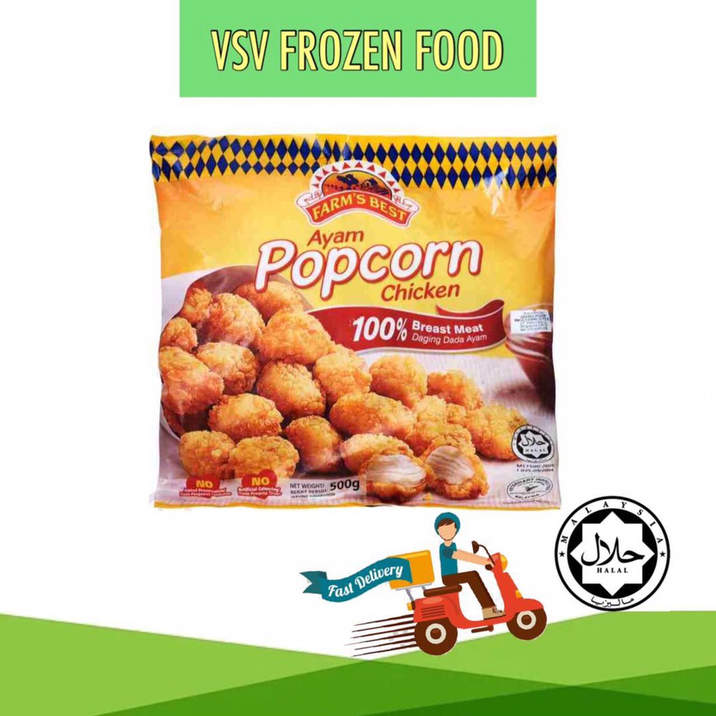[FARM'S BEST] Popcorn Chicken (500g) Shopee Malaysia