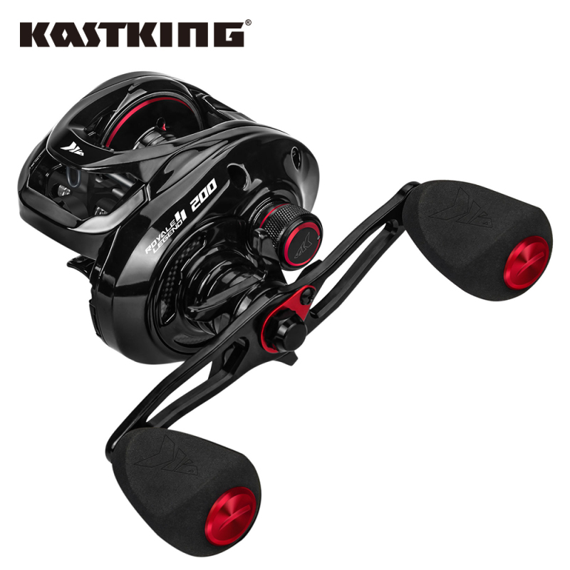 KastKing Royale Legend II 200 Baitcasting Reel 6.4:1 Gear Ratio Fishing  Reel 5+1 Ball Bearings 10 KG Drag Fishing Coil