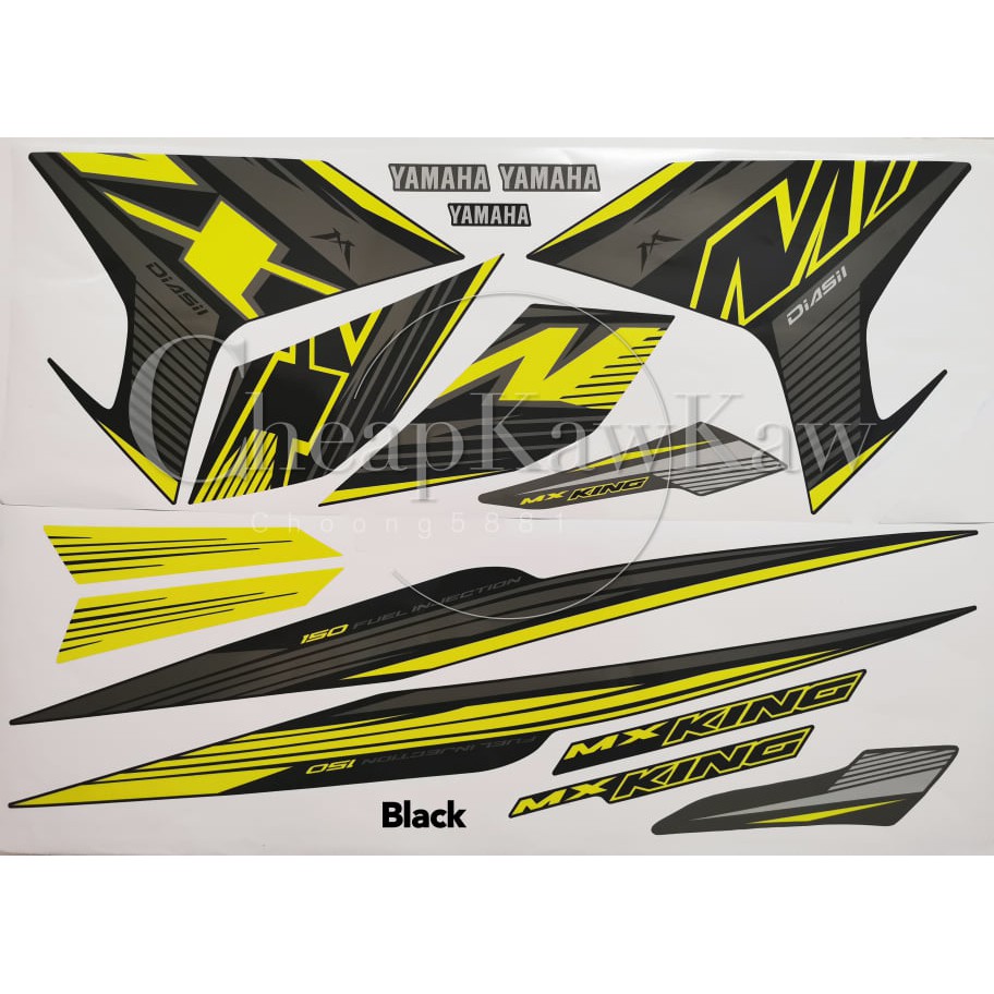 Y15 Y15ZR MX KING 150 (17) 2021 VIETNAM New Model Body Cover Stripe ...