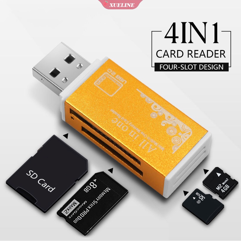 All in One Micro USB 2.0 Memory Card Reader Adapter for Micro SD SDHC ...