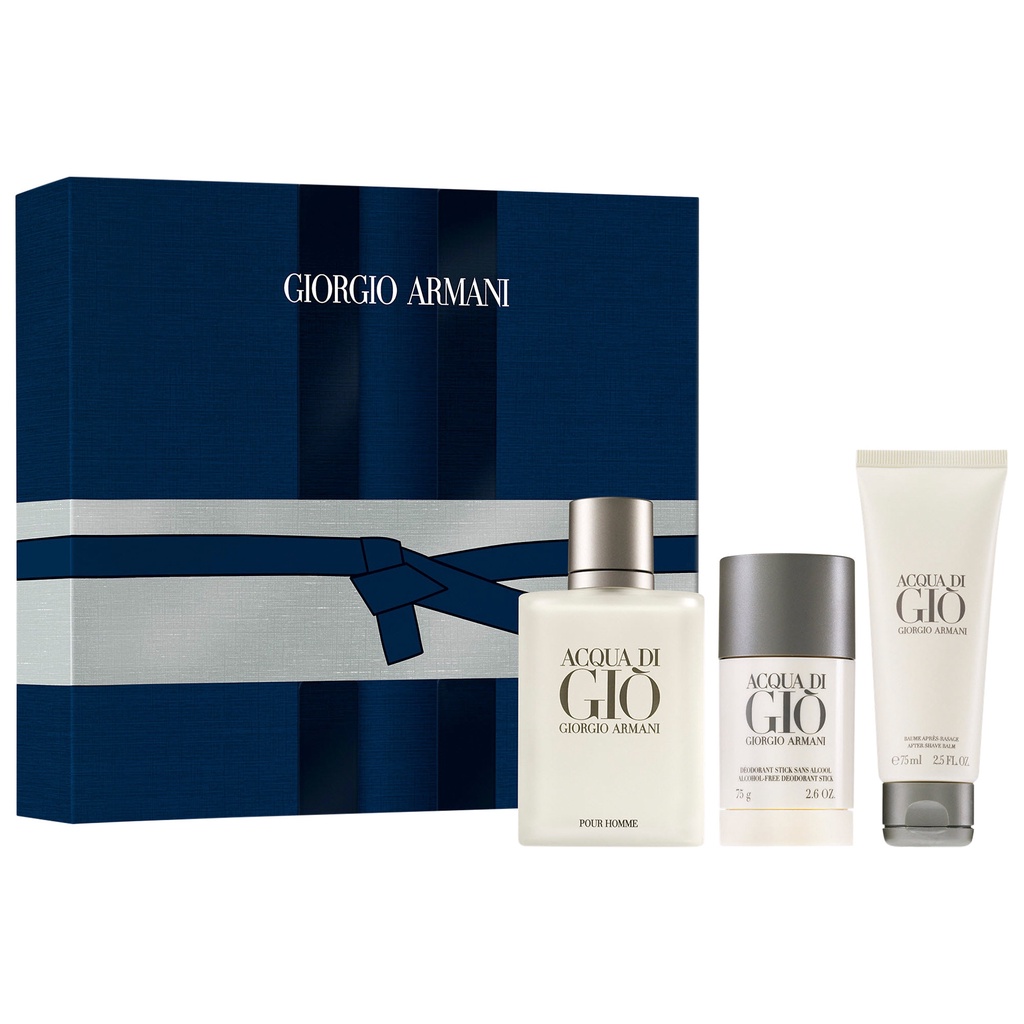 Giorgio armani acqua di hotsell gio refillable gift set