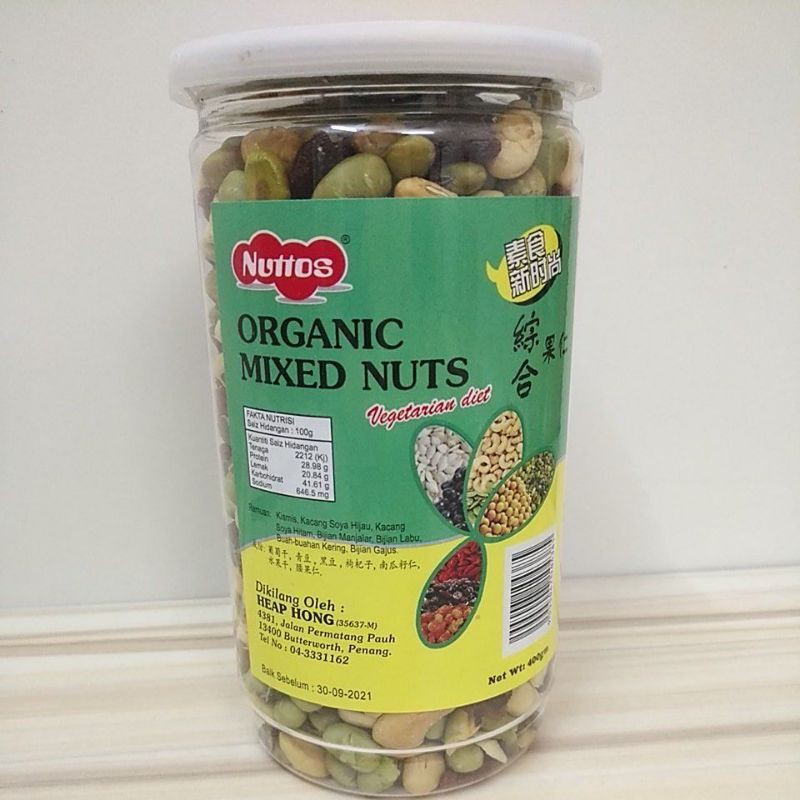 Nuttos Organic mixed Nuts Shopee Malaysia