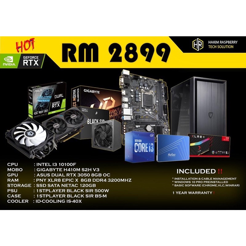 SET PC GAMING ALLNEW | Shopee Malaysia
