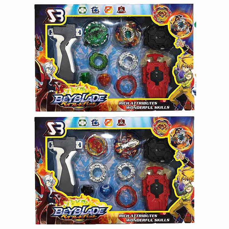 Beyblade Burst SB B-117 B-120 B-121 B-122 Dual Set 2 In 1 Combat Bey ...