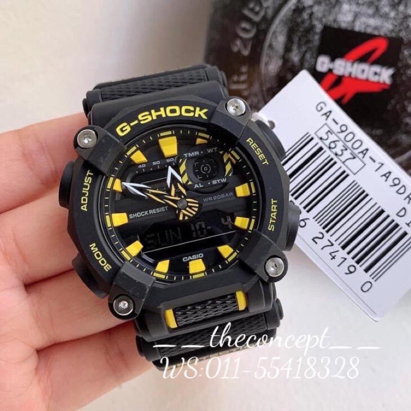 🔥100% Original G-Shock GA-900A-1A9DR GA-900A GA-900A-1A9 GA-900A  GA-900-1A9 GA-900