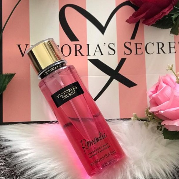 💯 ORI Rejected Victoria Secret ROMANTIC Body Mist 250ml | Shopee Malaysia
