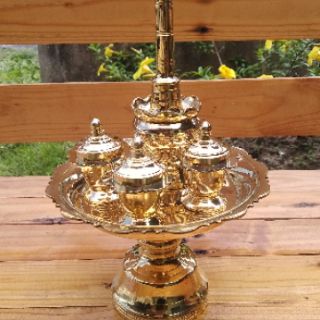 Brass Pooja Set/Home Decoration/Festival Decoration/Prayers/Home