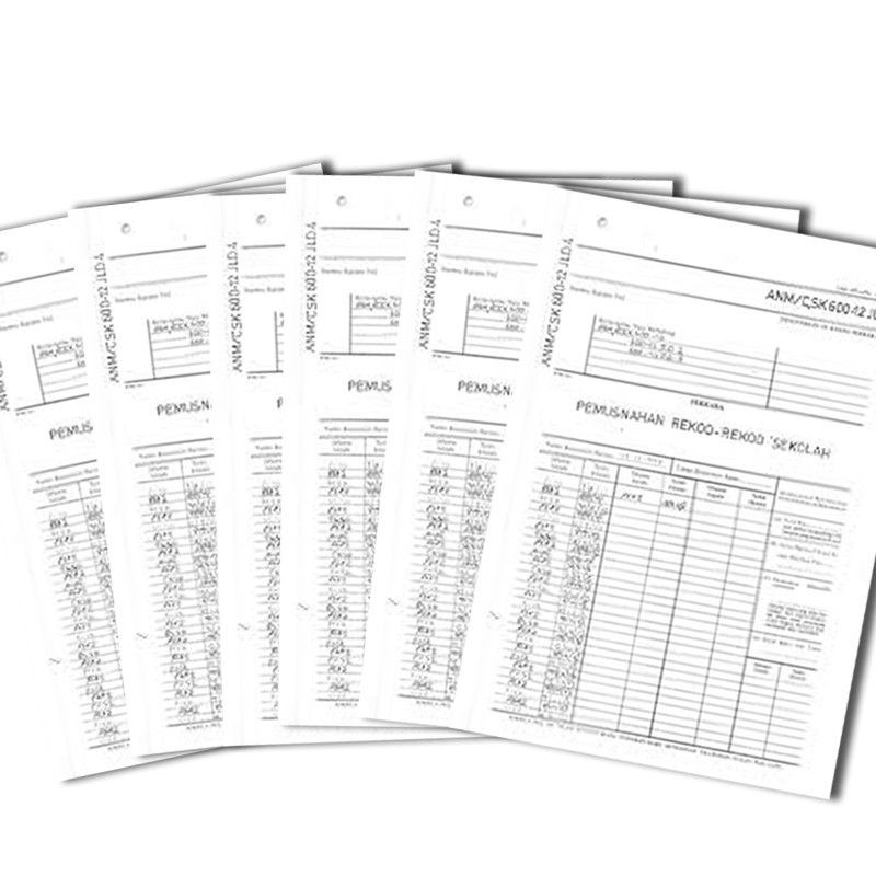 White Card File/Minute File (Am435) 50pcs/pack | Shopee Malaysia