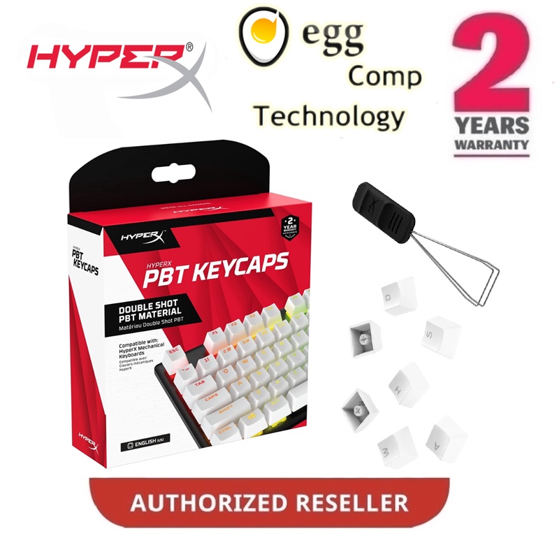 HYPER X PBT KEYCAPS FULL KEYSET WITH 104 KEYS DOUBLE SHOT PBT MATERIAL ...