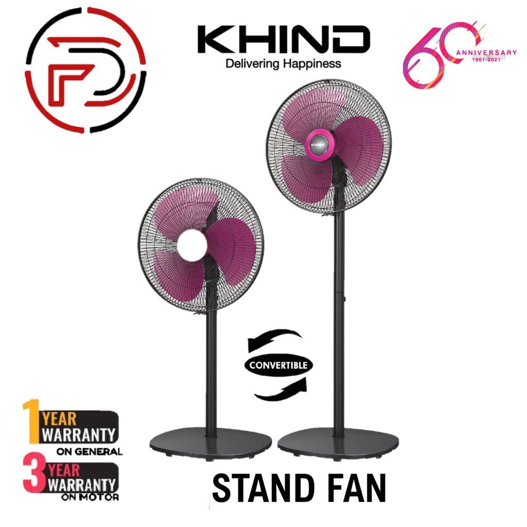 KHIND/ISONIC Stand Fan 14" / 16" [ READY STOCK ] | Shopee Malaysia