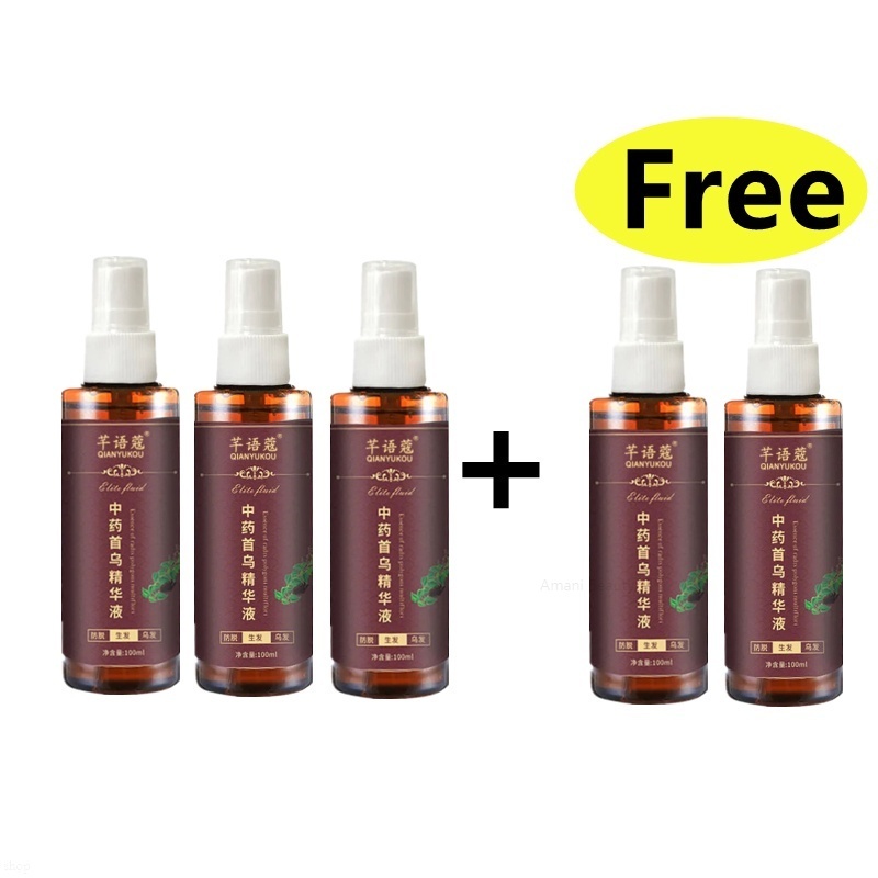 AB Natural Black Hair Gray hair blackening prevent hair loss spray