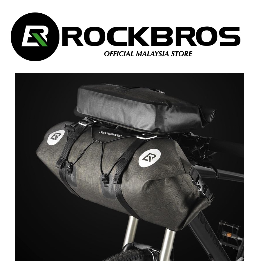 Rockbros bikepacking bike online handlebar bag