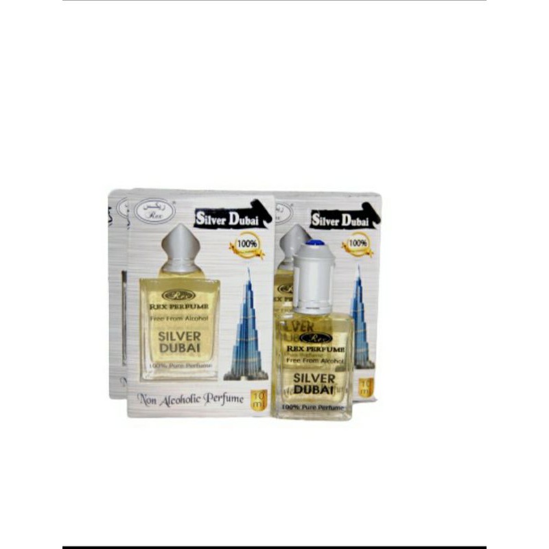 REX SILVER DUBAI ROLL ON 10ML READY STOCK Shopee Malaysia