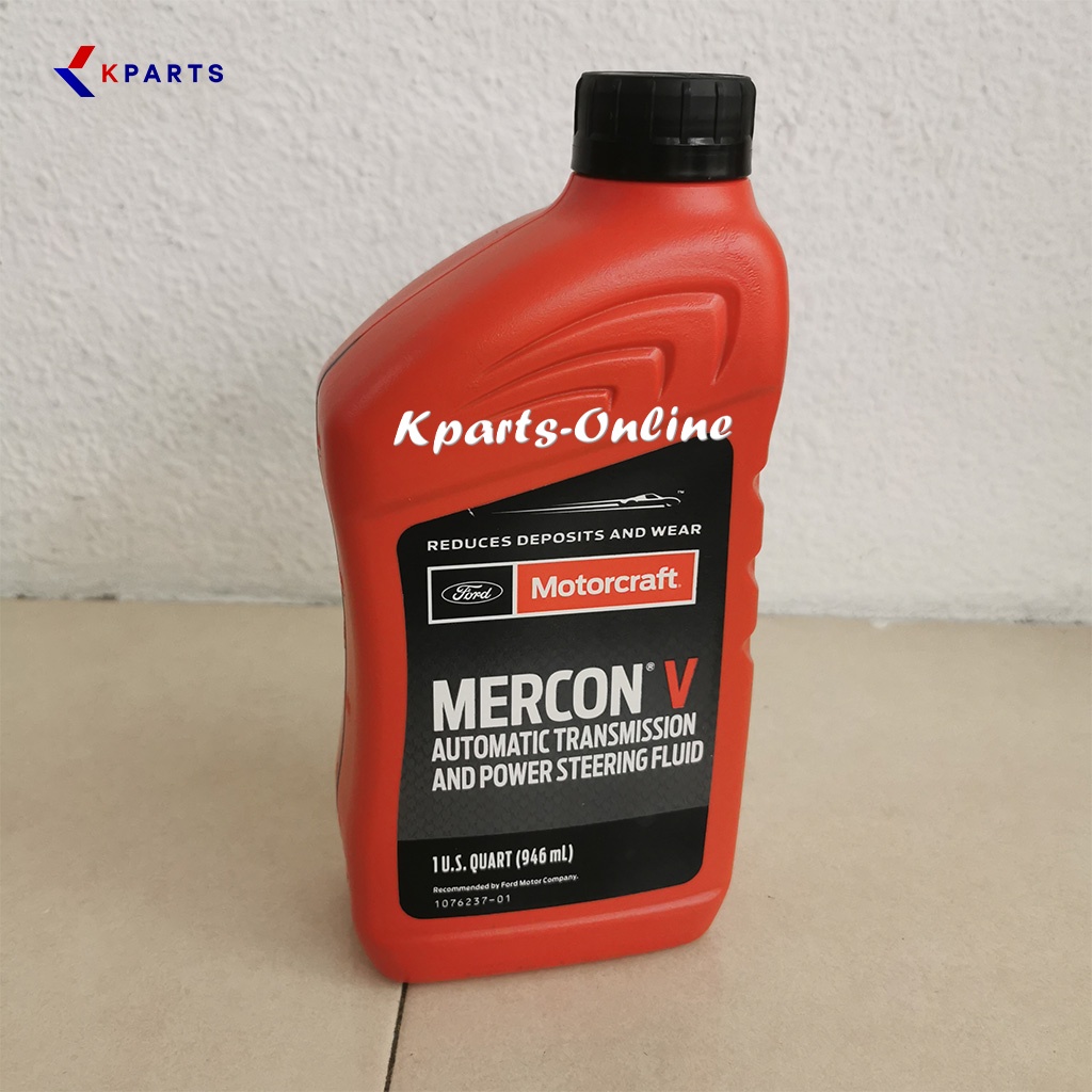 Motorcraft Mercon V ATF Transmission Fluid XT-5-QMC – Case Of 8 Quarts – For Ford Vehicles