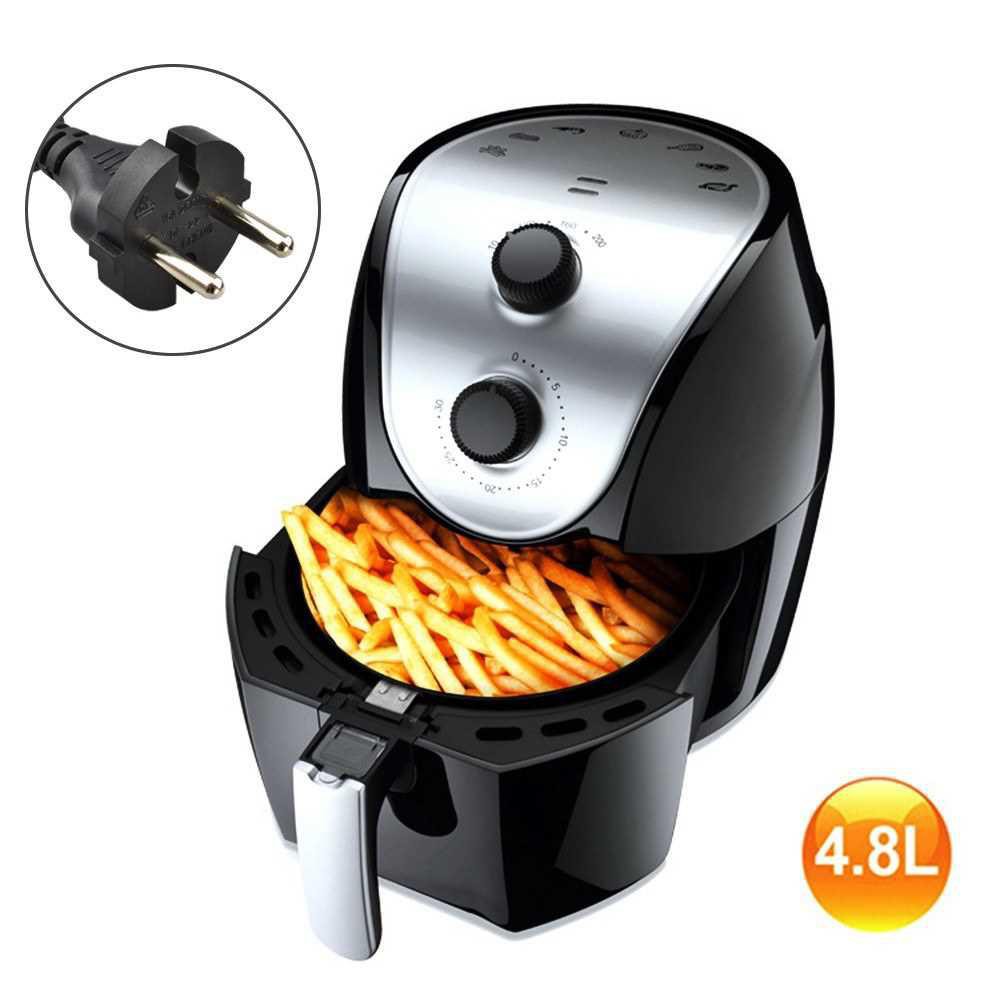 Air Fryer 1500W 4.8L Electric Hot Air Fryers Oven Oil Free Nonstick