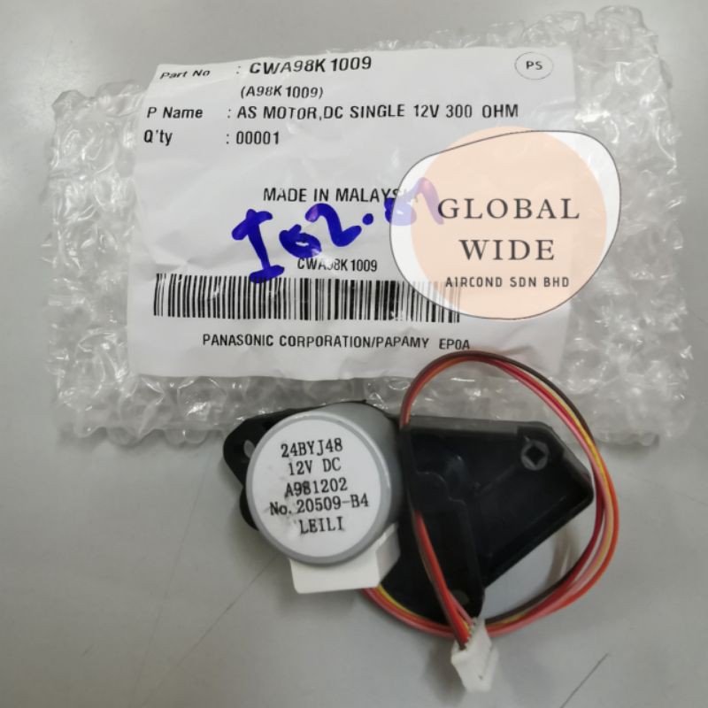 Original Panasonic Air Swing Motor (UP AND DOWN) [CWA98K1009] Shopee Malaysia